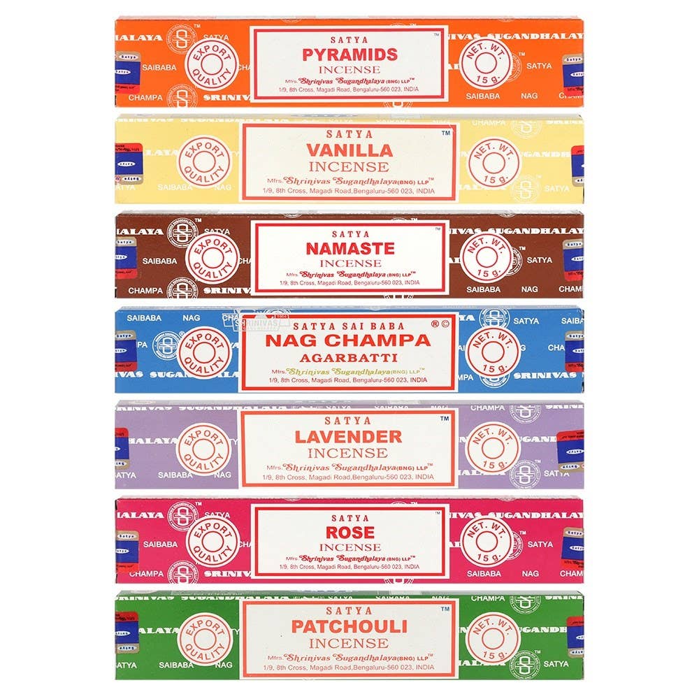 Satya Incense Sticks Display Starter Pack 3