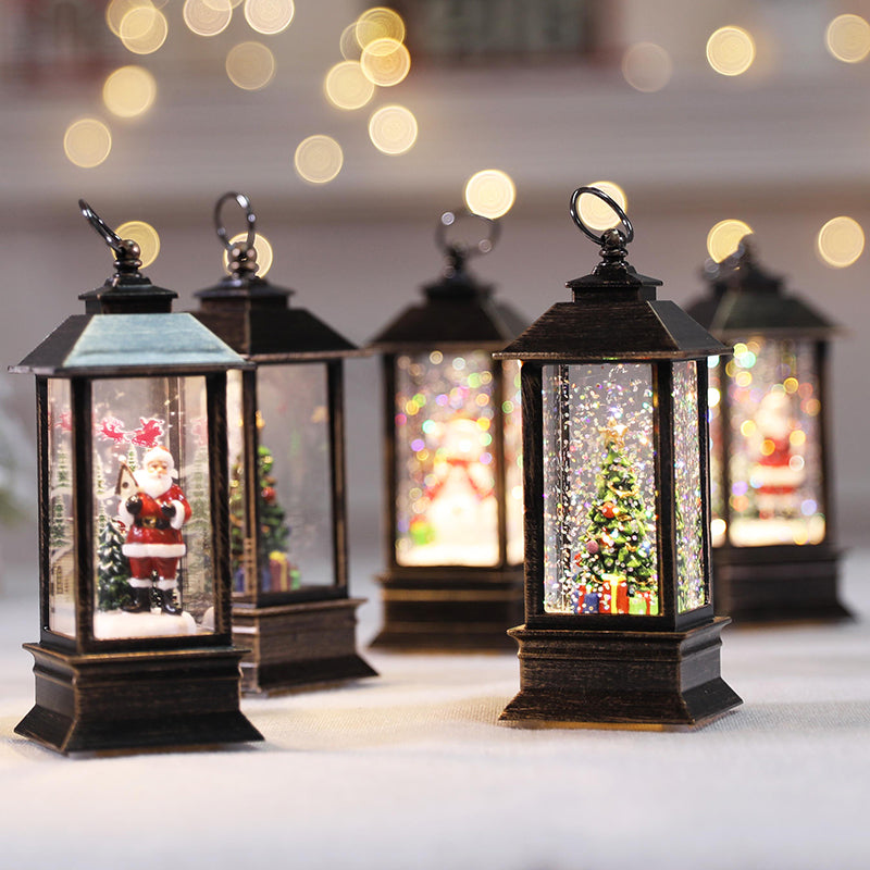 Christmas Lanterns Santa Claus Snowman Decoration Ordinary Style Holiday