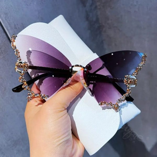 Y2K Butterfly Sunglasses for Women