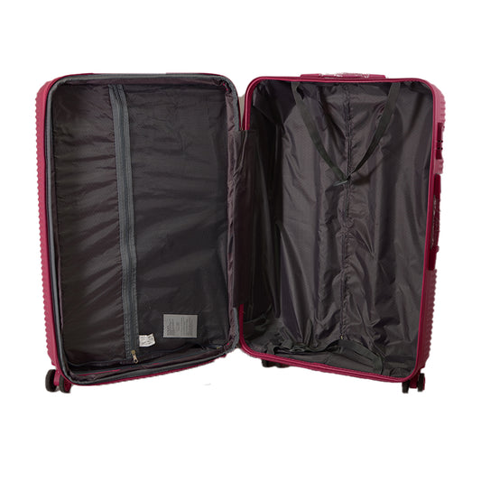 T-HC-20 PURPLE SET OF 4 TROLLEY SUITCASES