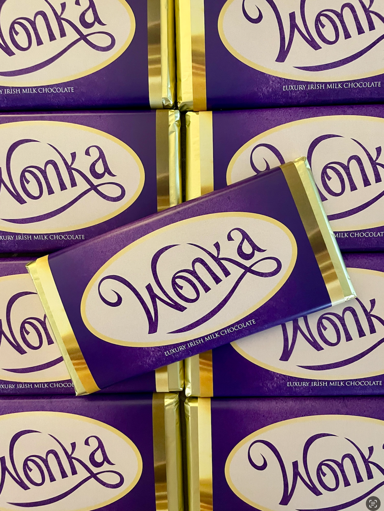 WONKA (Purple) with Golden Ticket (NonMetallic)