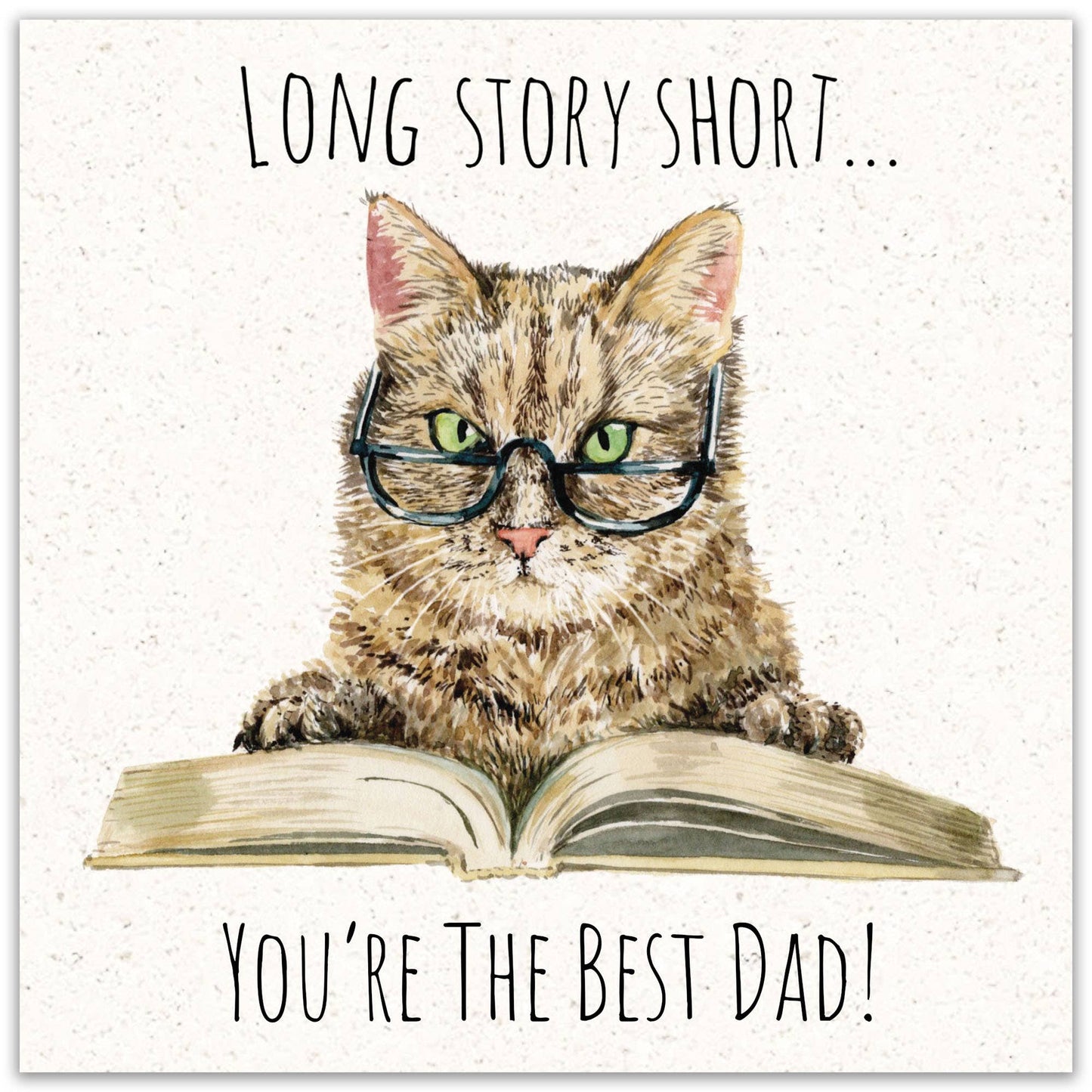 Funny Father's Day Card - Cat