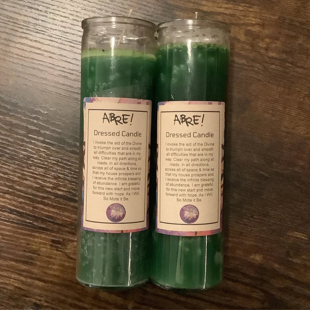 Abre! 7 Day Dressed Candle