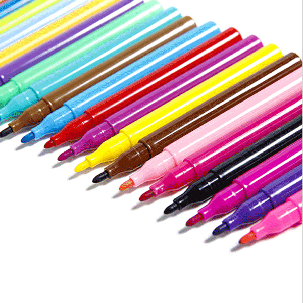 RLS 208pc Deluxe Quality Portable Pink Or Blue Colouring Art Set