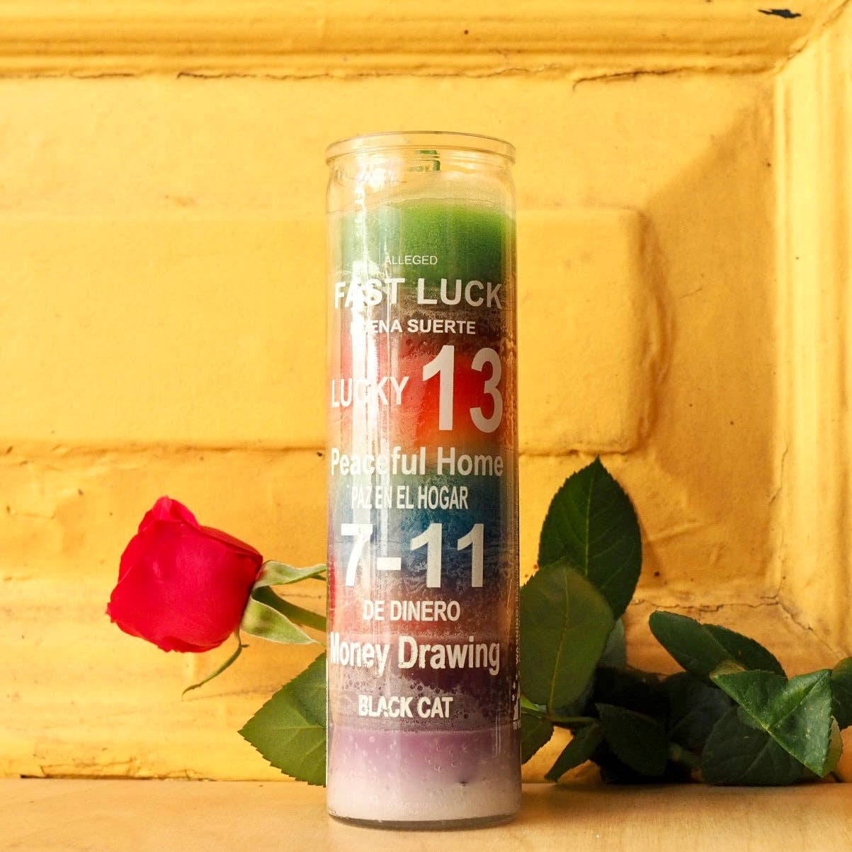 Black Cat Ritual Prayer Candle