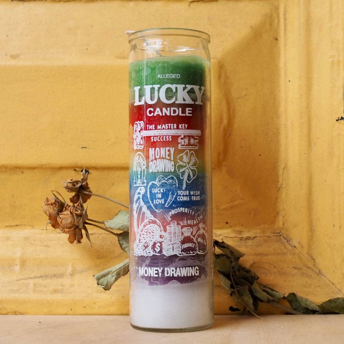 Money Drawing Ritual Prayer Candle