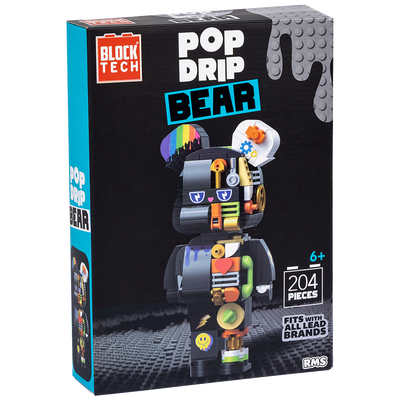 BLOCK TECH Pop Drip Bears 252-Piece Building Set