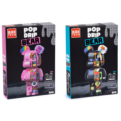 BLOCK TECH Pop Drip Bears 252-Piece Building Set