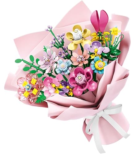Woma Factory 13 Flower Bouquet Building Blocks Set