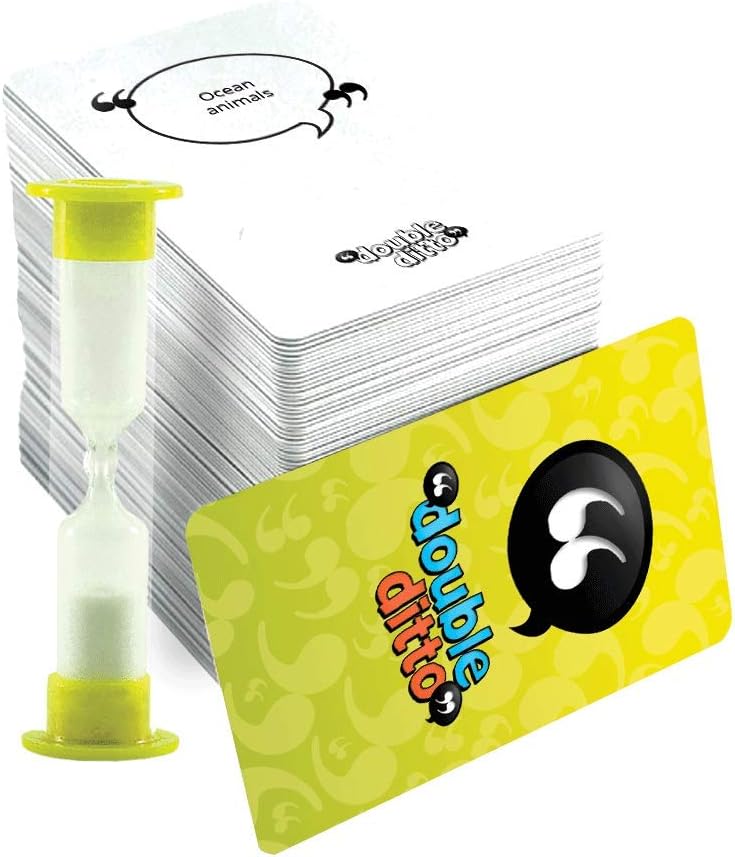 Double Ditto Family Party Game Card