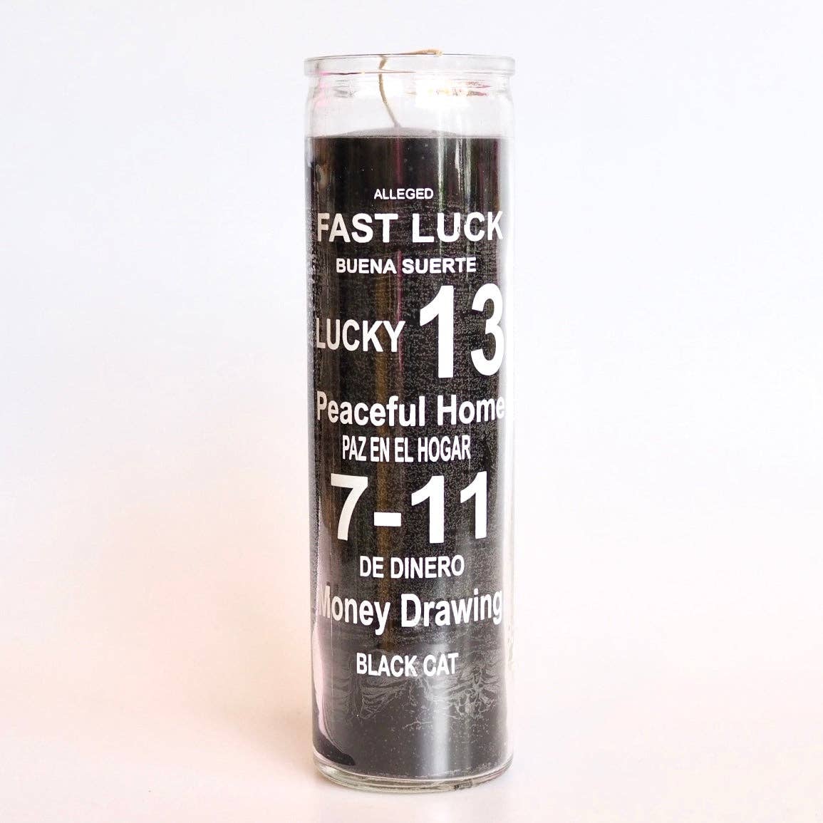 Black Cat Ritual Prayer Candle