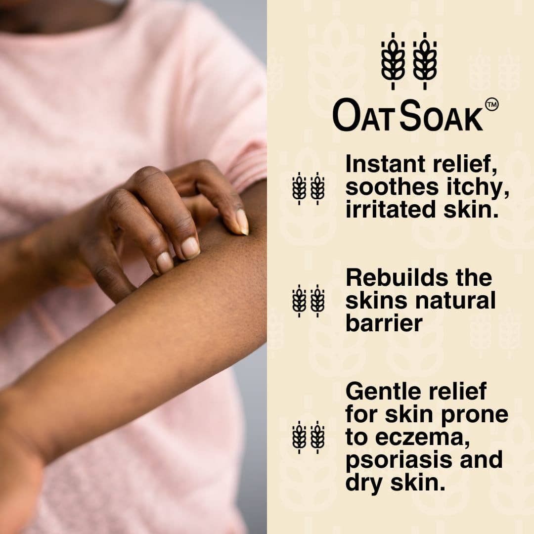 OatSoak - Dissolvable Oats for the Bath. Natural Skincare.