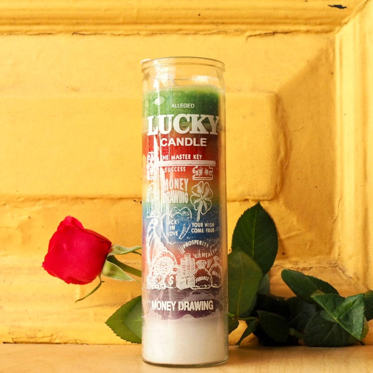 Money Drawing Ritual Prayer Candle