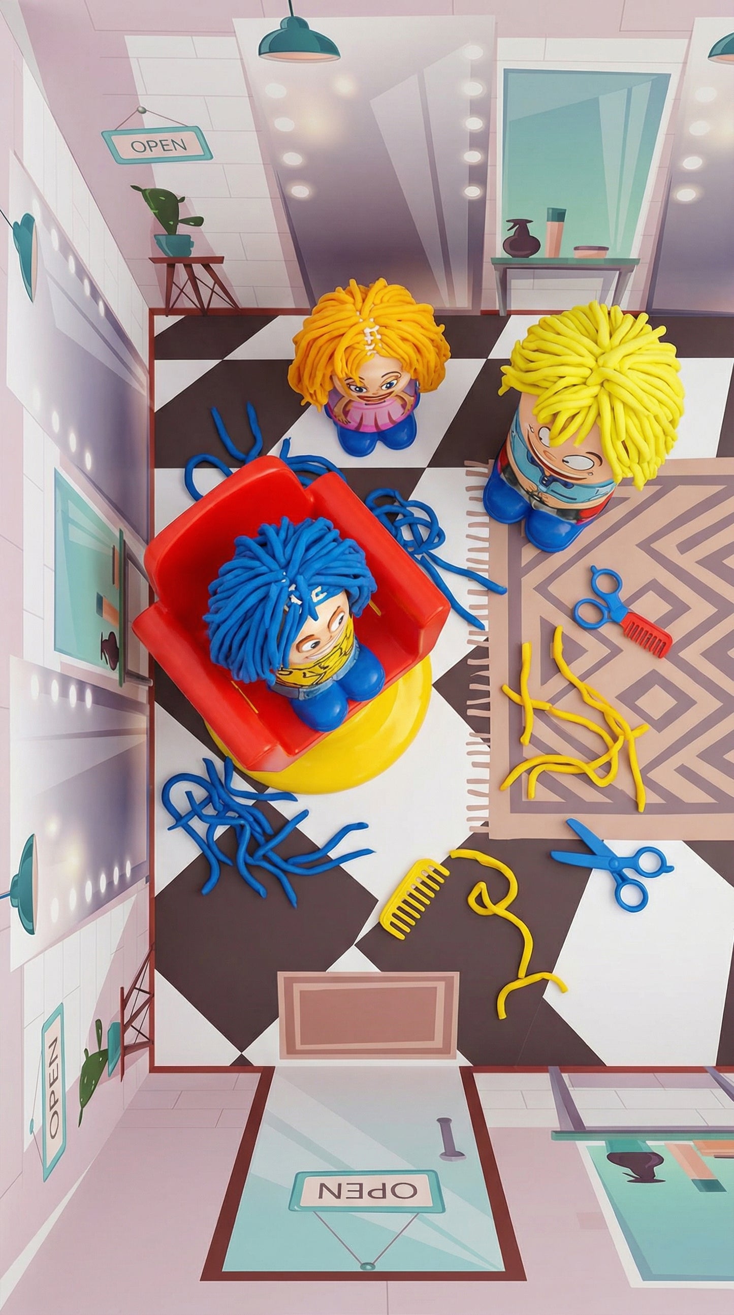 Grafix Dough Hair Stylist Kit