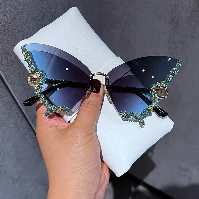 Y2K Butterfly Sunglasses for Women
