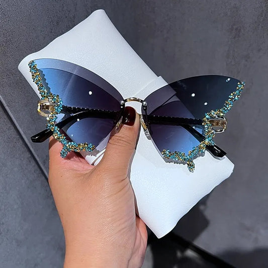 Y2K Butterfly Sunglasses for Women