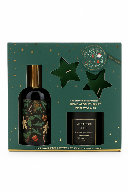 Premium Spray & Candle Gift Set – 100ml
