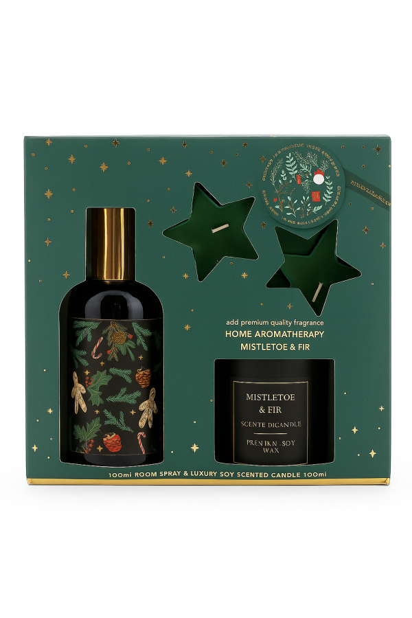Premium Spray & Candle Gift Set – 100ml