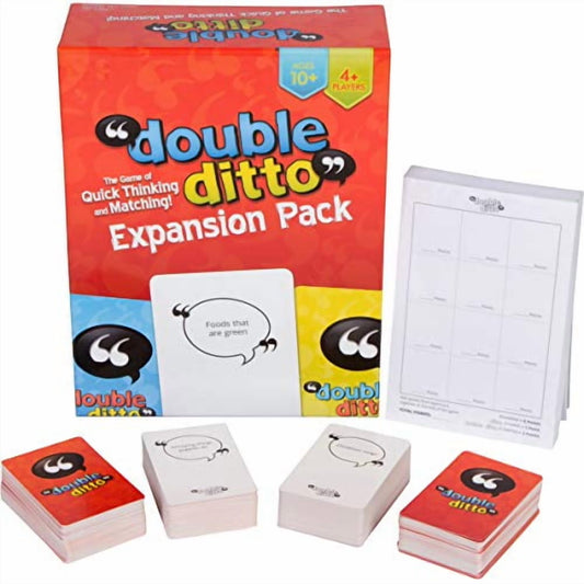 Double Ditto Family Party Game Card
