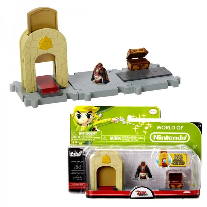 World Of Nintendo Micro Land Zelda Windwaker HD Ganondorf & Hyrule Castle