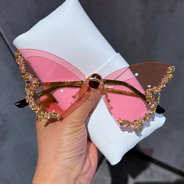 Y2K Butterfly Sunglasses for Women