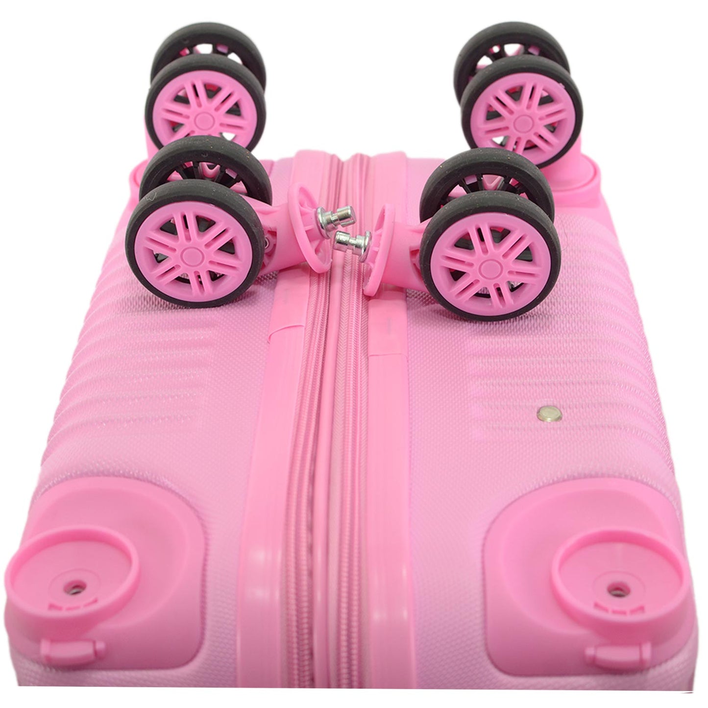 T-HC-20 PINK SET OF 4 TROLLEY SUITCASES