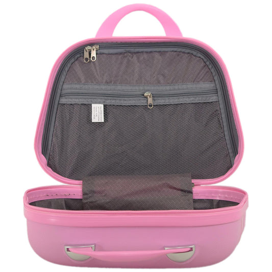 T-HC-20 PINK SET OF 4 TROLLEY SUITCASES