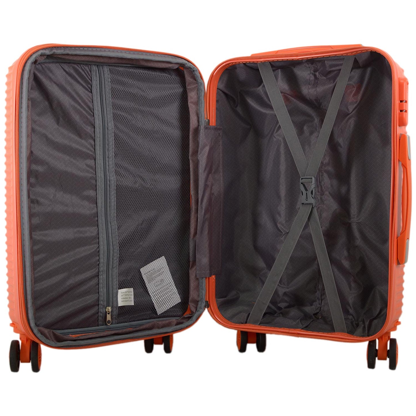 T-HC-20 ORANGE SET OF 4 TROLLEY