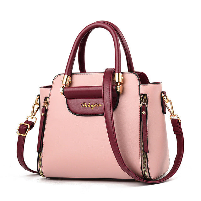 Women's Minimalist PU Leather Shoulder Bag