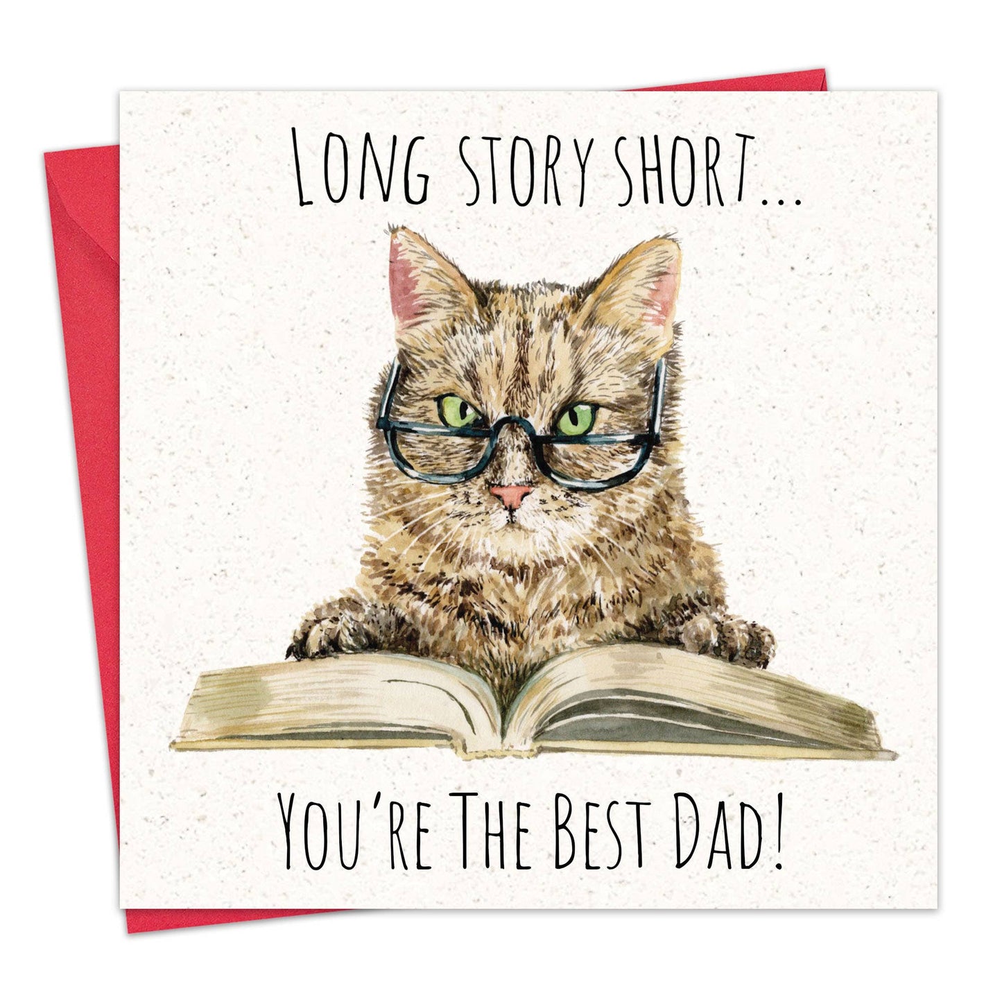 Funny Father's Day Card - Cat