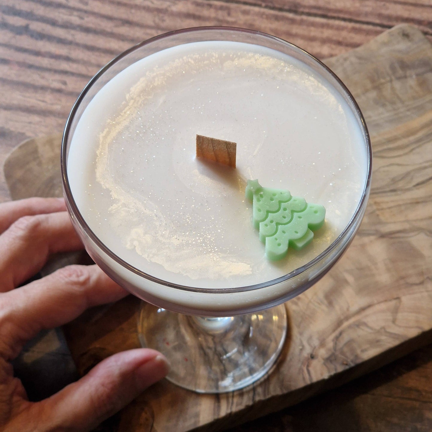 CHRISTMAS TREE SCENTED CHRISTMAS COCKTAIL CANDLE