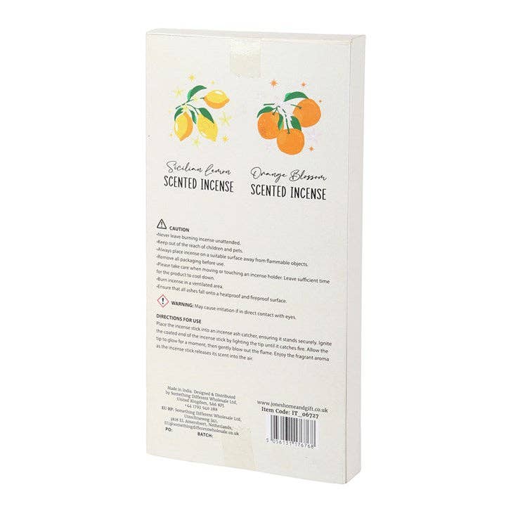 Set of 2 Italian Summer Incense Stick Packs