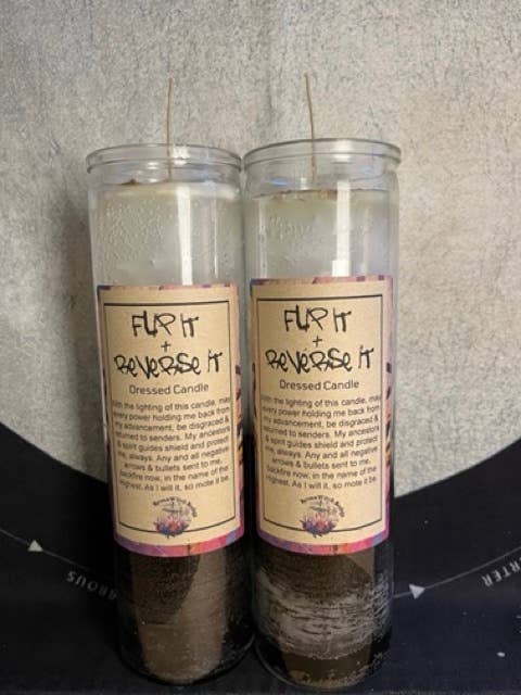Flip It + Reverse It 7 Day Dressed Candle