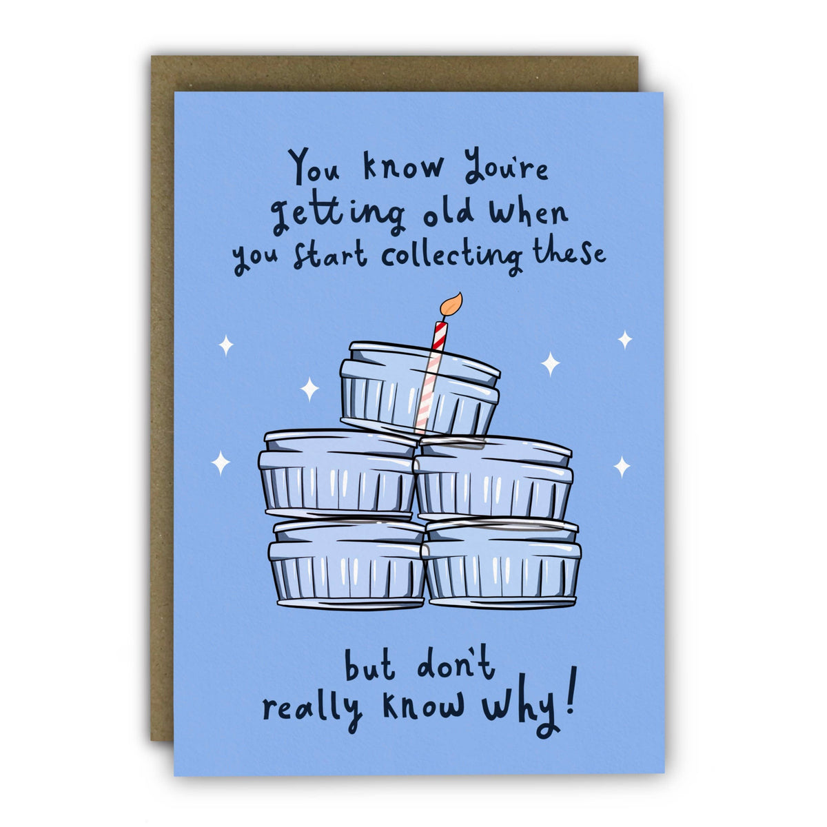 Funny Birthday Card - Glass Ramekin Collection
