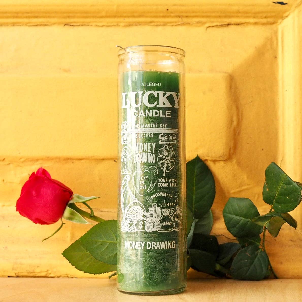 Money Drawing Ritual Prayer Candle