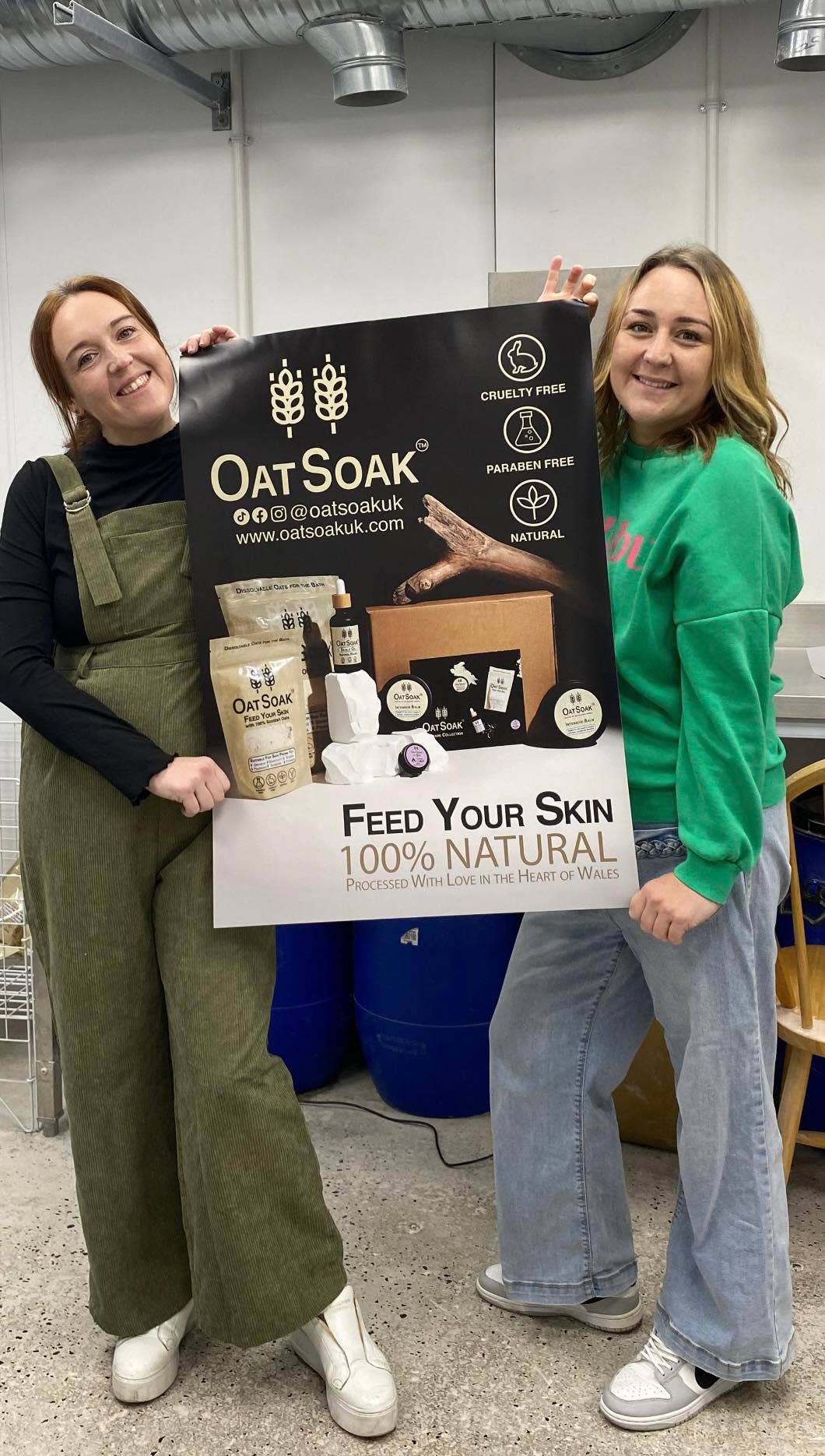 OatSoak - Dissolvable Oats for the Bath. Natural Skincare.