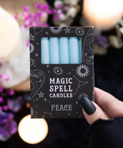 Gothic Magic Spell Candle Packs in Display