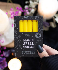 Gothic Magic Spell Candle Packs in Display